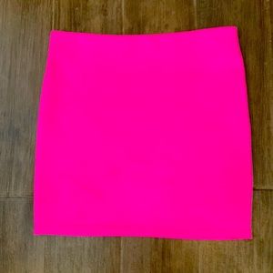 Hot pink short skirt Charlotte Russe size medium.